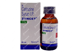 Zyncet 5 MG Syrup 60 ML