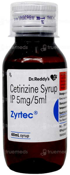Zyrtec Syrup 60Ml