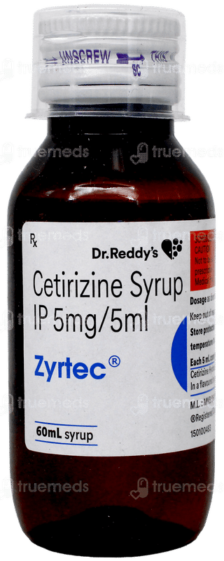 Zyrtec Syrup 60Ml