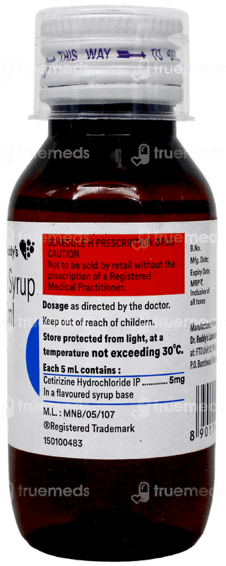 Zyrtec Syrup 60Ml