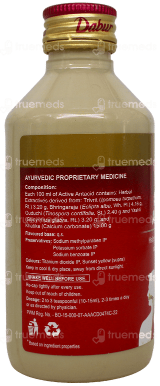 Dabur Active Antacid Syrup 170ml