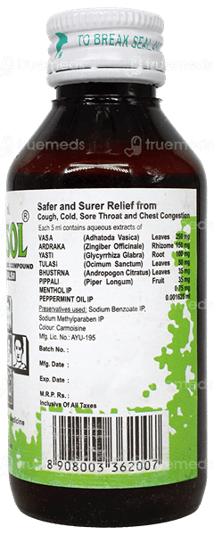 Adusol Syrup 100Ml