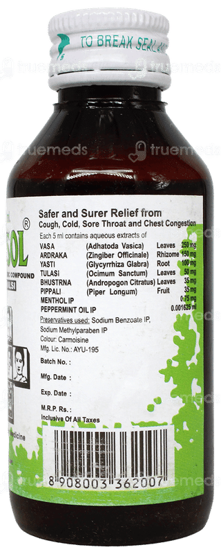 Adusol Syrup 100Ml