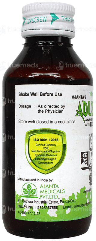 Adusol Syrup 100Ml