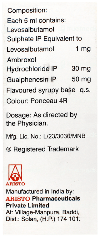 Ambrodil Ls Syrup 100ml