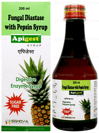 Apigest Sugar Free Syrup 200ml