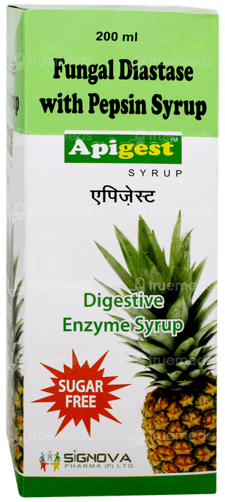 Apigest Sugar Free Syrup 200ml