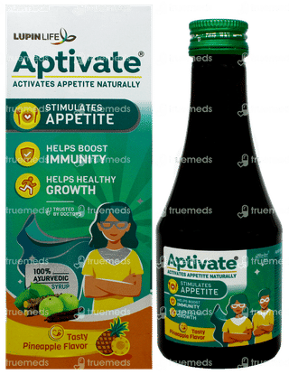 Aptivate Pineapple Flavor Syrup 175Ml