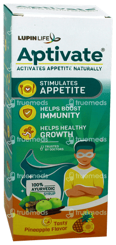 Aptivate Pineapple Flavor Syrup 175Ml