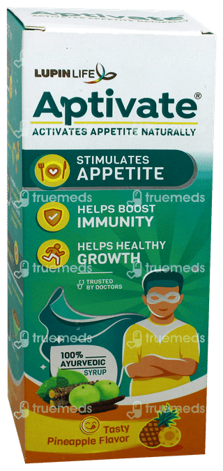 Aptivate Pineapple Flavor Syrup 175Ml