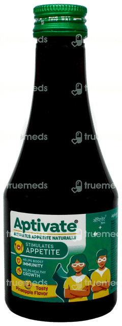 Aptivate Pineapple Flavor Syrup 175Ml