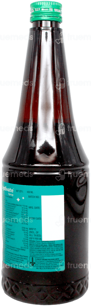 Aptivate Pineapple Flavor Syrup 450Ml