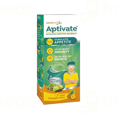 Aptivate Pineapple Flavor Syrup 450ml