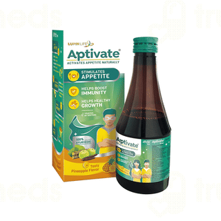 Aptivate Pineapple Flavor Syrup 450ml