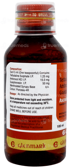 Ascodex Ax Syrup 100ml Ascodex Ax Syrup 100ml