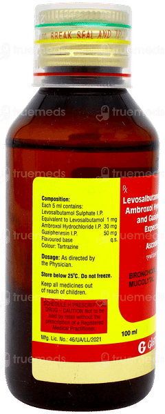 Ascodex Ls Expectorant 100ml Ascodex Ls Expectorant 100ml