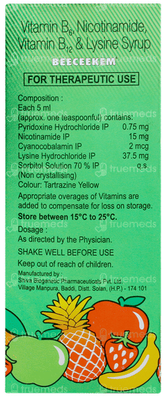 Beeceekem Syrup 100ml