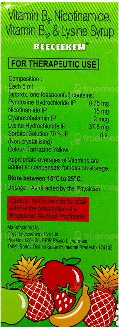Beeceekem Syrup 200Ml