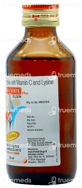 Beplex Forte Syrup 120 Ml - Uses, Side Effects, Dosage, Price | Truemeds