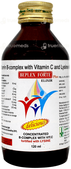 Beplex Forte Plus Elixir 120Ml