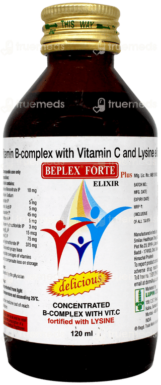 Beplex Forte Plus Elixir 120Ml