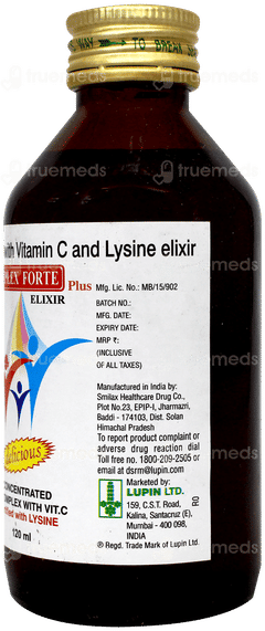Beplex Forte Plus Elixir 120Ml