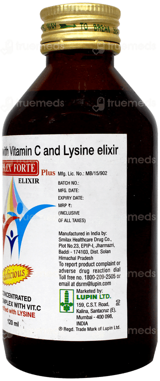 Beplex Forte Plus Elixir 120Ml
