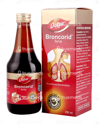 Dabur Broncorid Syrup 200 ML