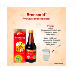 Dabur Broncorid Syrup 200ml Dabur Broncorid Syrup 200ml