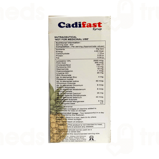 Cadifast Sugar Free Syrup 200Ml