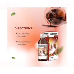 Calcurosin Orange Flavor Syrup 200ml