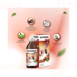 Calcurosin Orange Flavor Syrup 200ml