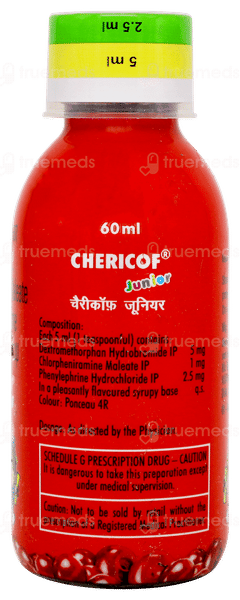 Chericof Junior Syrup 60ml Chericof Junior Syrup 60ml