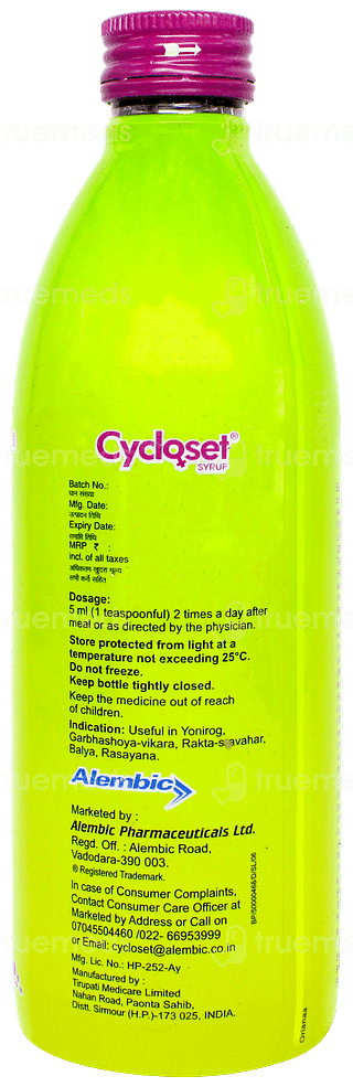 Cycloset Syrup 300ml