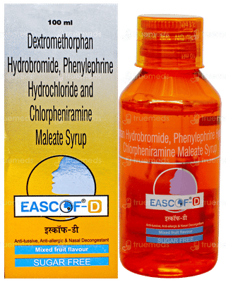 Eascof D Mixed Fruit Flavour Syrup 100Ml