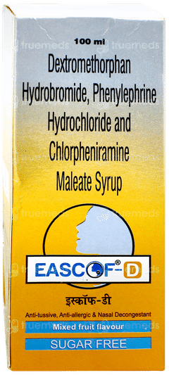 Eascof D Mixed Fruit Flavour Syrup 100Ml Eascof D Mixed Fruit Flavour Syrup 100Ml