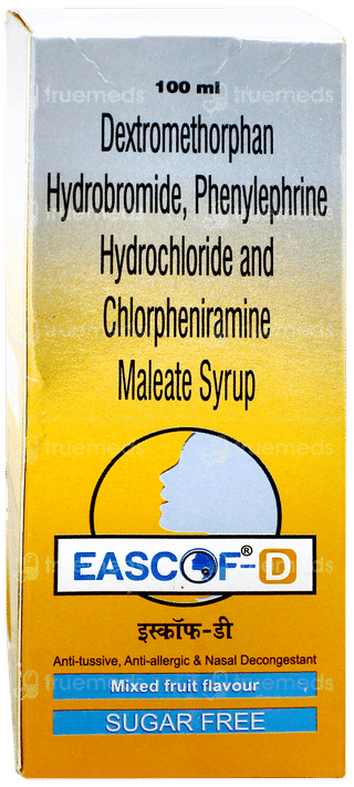 Eascof D Mixed Fruit Flavour Syrup 100Ml