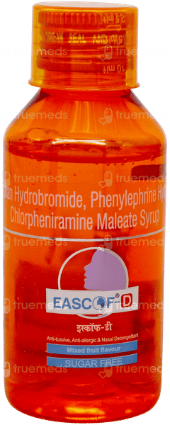 Eascof D Mixed Fruit Flavour Syrup 100Ml Eascof D Mixed Fruit Flavour Syrup 100Ml