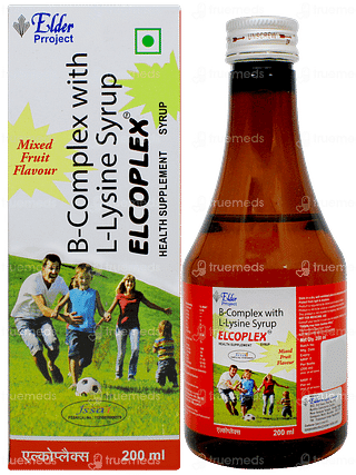 Elcoplex Mixed Fruit Flavour Syrup 200ml