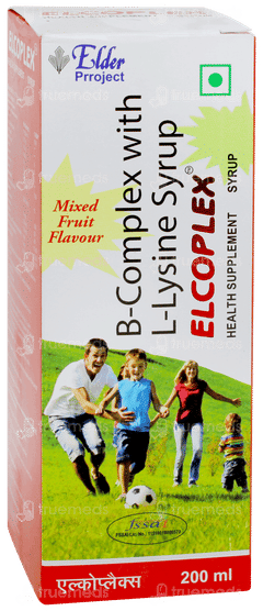 Elcoplex Mixed Fruit Flavour Syrup 200ml