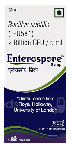 Enterospore Syrup 30 Ml