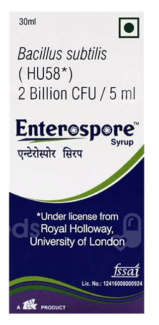 Enterospore Syrup 30 Ml
