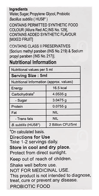 Enterospore Syrup 30 Ml