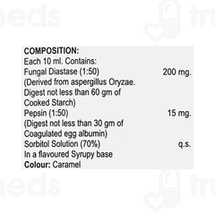 Enzoblend Mixed Fruit Flavour Syrup 200ml