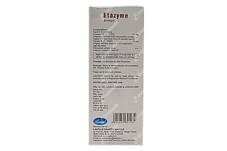 Etazyme 10/50 MG Syrup 200 ML