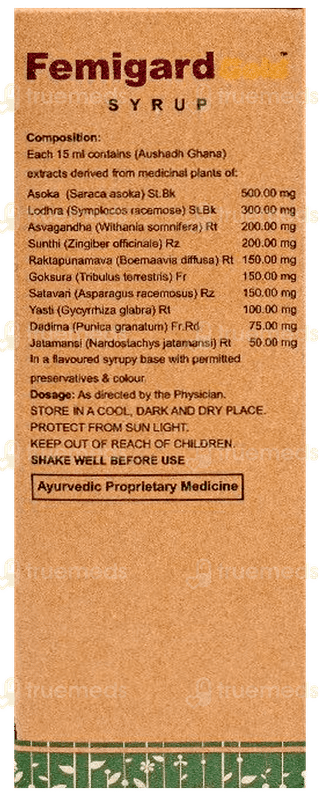 Femigard Gold Syrup 200Ml