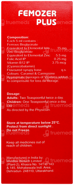Femozer Plus Syrup 200ml