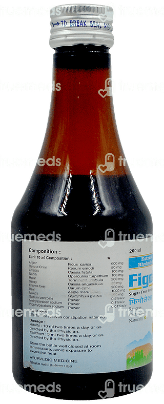 Figolax Sugar Free Syrup 200 ML