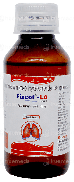 Fixcof La Syrup 100 ML