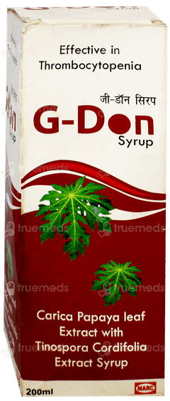 G Don Syrup 200 Ml G Don Syrup 200 Ml